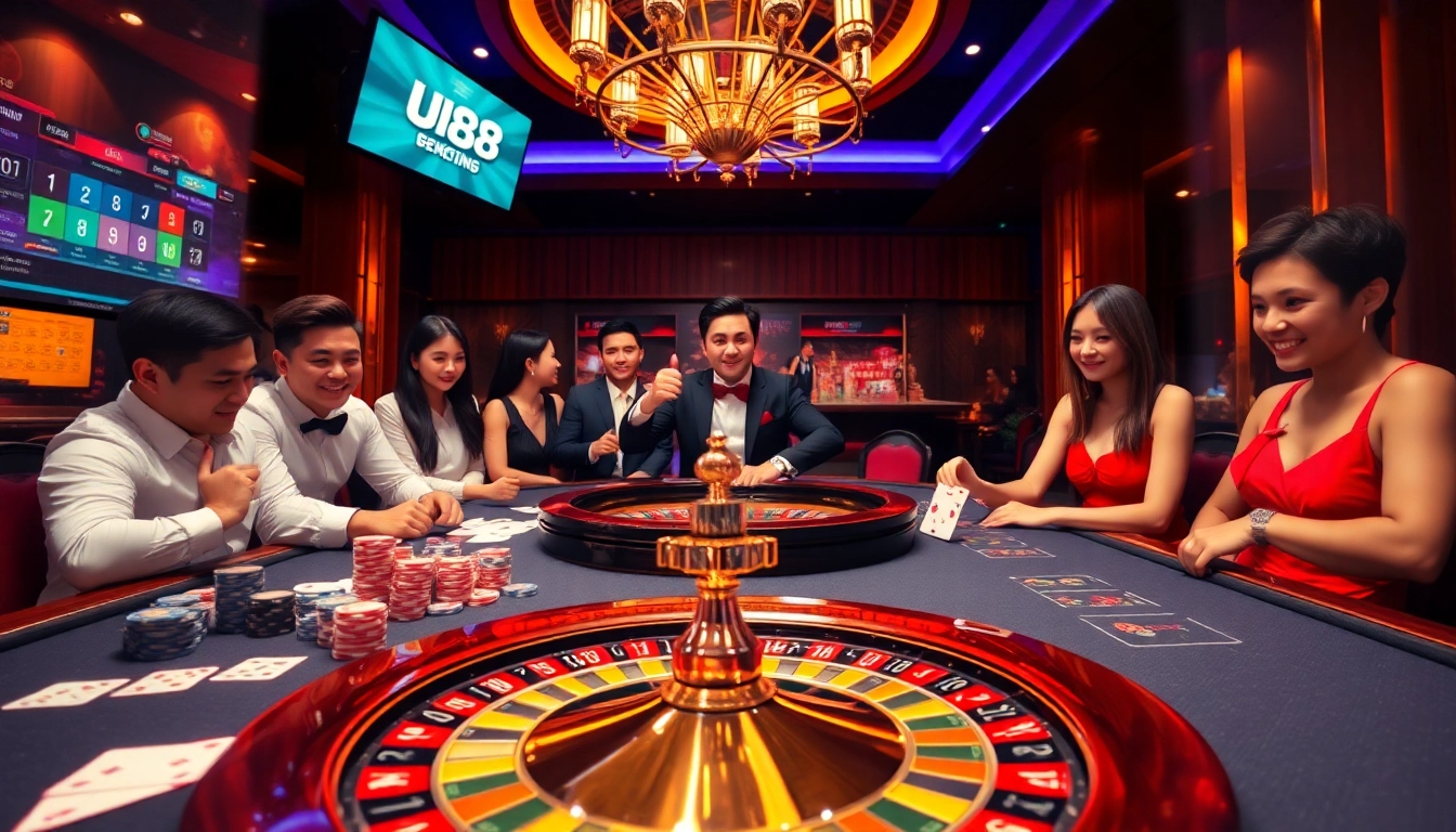 Experience thrilling online gambling action at uu88 with excitement-filled casino games.