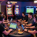Exciting online gaming experience at https://zx88.nl/ with diverse players at vibrant digital casino tables.