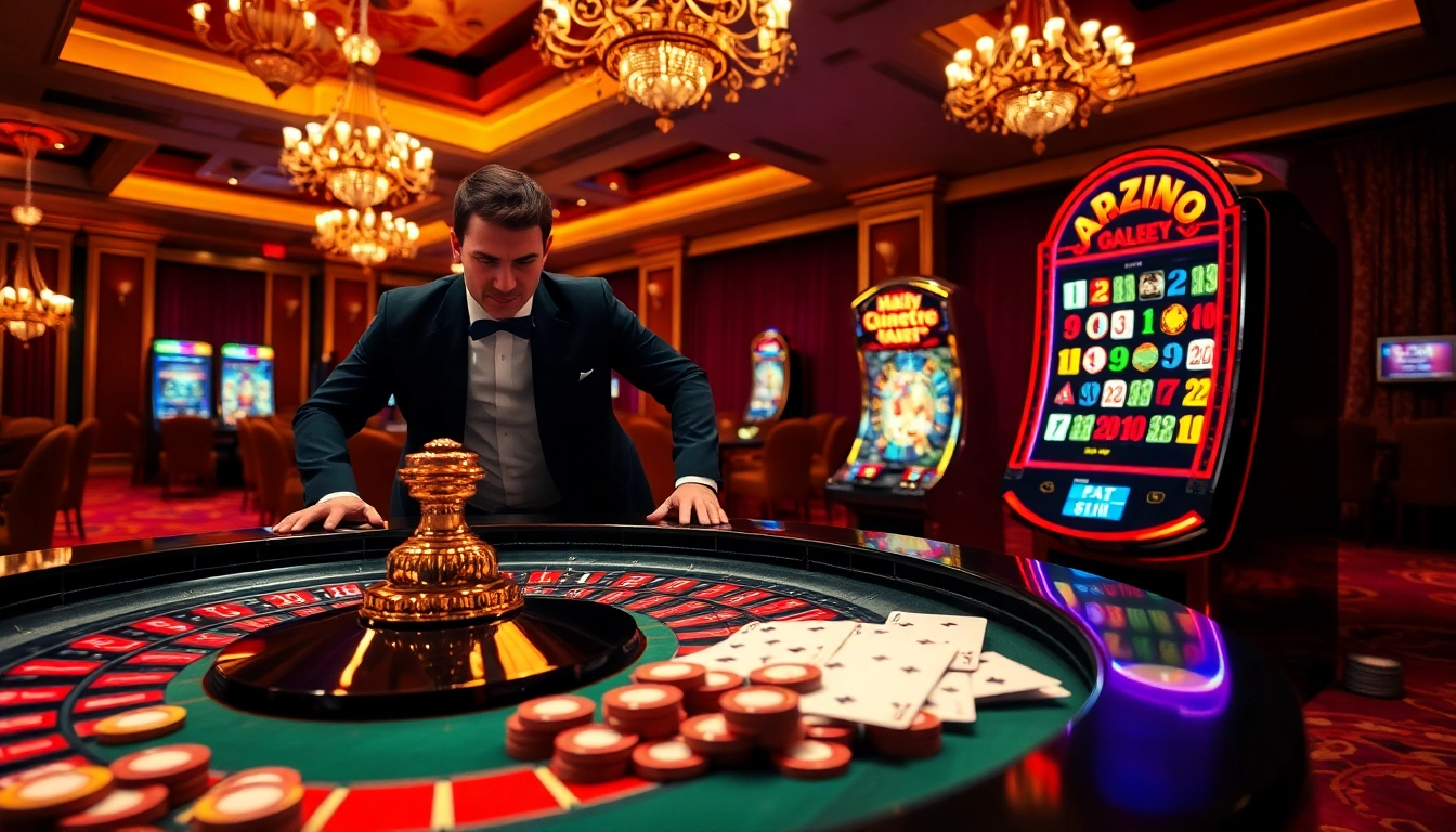 Engage in thrilling gameplay at https://gg88.media/ with vibrant casino elements like roulette and slot machines.