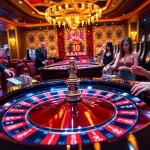 Experience luxury gaming at RR88 with vibrant roulette action and high-stakes bets.