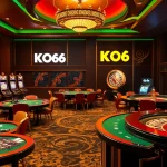 Người chơi KO66 tham gia các trò chơi casino thú vị với các bàn chơi sống động và máy slot đầy màu sắc.