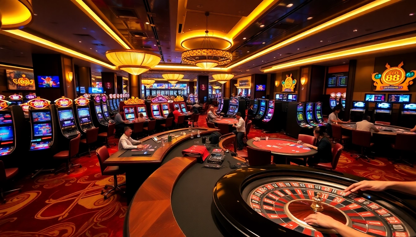 Experience thrilling moments at go 88 casino with vibrant tables and engaging gameplay.