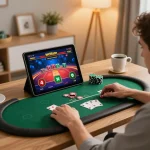 Speel spannende spellen bij Wettson Casino vanuit het comfort van je huis op een tablet.