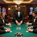 Experience high-stakes poker with DA88 at a luxurious casino table