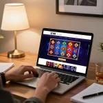Experience top-notch gaming with LV88 online casino on a cozy setup.
