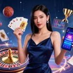 Engage with Nhà cái fo88 and experience thrilling wins in a dynamic casino atmosphere showcasing sports betting elements.