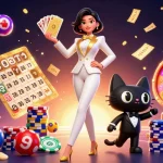 Join vic88 in a dynamic scene of thrilling gameplay with vibrant lottery balls and winnings.