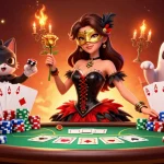 Experience the thrilling action of game đổi thưởng with stunning characters and vibrant casino elements.