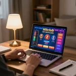Hitclub online gaming setup showcasing strategy and fun in a cozy environment