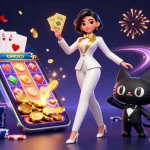 Rasakan permainan mendebarkan dengan aplikasi SM605 yang menampilkan permainan slot yang hidup dan kegembiraan kasino.
