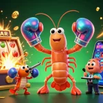 Engaging open88 lừa đảo không ? scene with animated casino elements and vibrant characters.