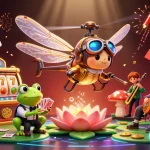 Experience thrilling gameplay at 9BET with vibrant slots and a lively casino atmosphere.