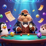 Experience exciting gambling adventures with dn88 at an engaging underwater poker scene featuring lively characters.