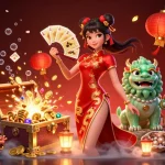 Experience the thrilling action of xóc đĩa 88 with vibrant characters and exciting game elements.