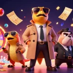 Experience thrilling gaming excitement with 88vv's vibrant casino scene featuring animated characters.