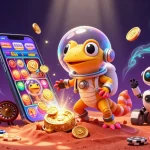 Play exciting games on trang chủ UU88, featuring brilliant Martian gecko in a vibrant casino.