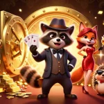 Engage in thrilling gameplay at ALo789 with a vibrant, dynamic casino scene filled with treasure.