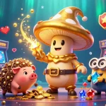 Experience the magic of JW88 with thrilling casino elements like slots and treasures!