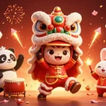 Engage with hitcllub and celebrate with a vibrant 3D animation of characters amidst energetic casino elements.